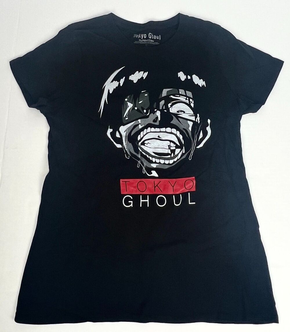 Womens 2 XL Tokyo Ghoul Graphic T Shirt Ken Kaneki Anime Horror 2XL Monster